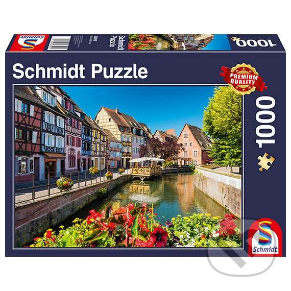 Levně Little village with half-timbered houses - puzzle z kategorie Mestá a stavby