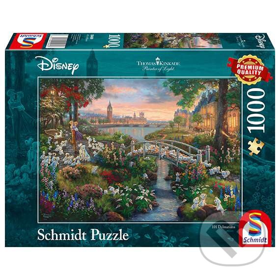 Levně Disney: 101 Dalmatians - Thomas Kinkade - puzzle z kategorie Thomas Kinkade