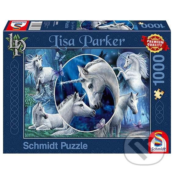 Levně Charming unicorns - puzzle z kategorie Zvieratá