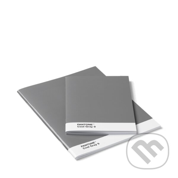 PANTONE Zápisník, 2 veľkosti, mäkká väzba - Cool Gray 9, PANTONE, 2020