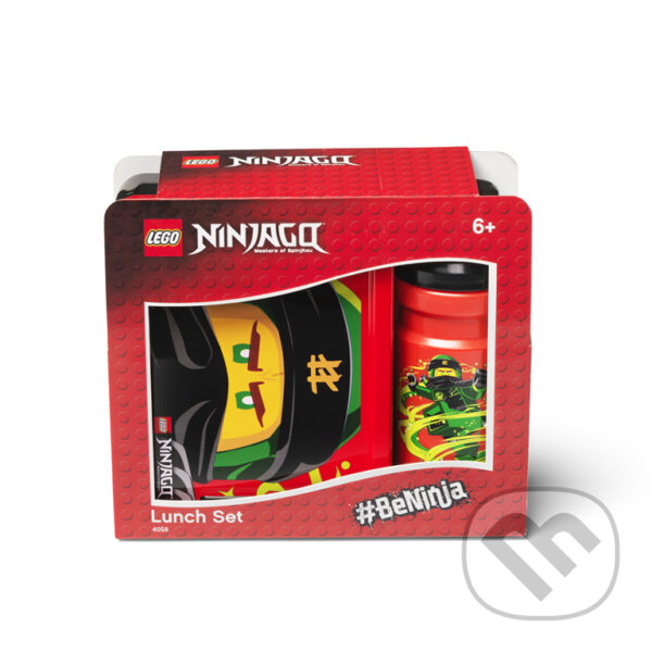 LEGO Ninjago Classic desiatový set (fľaša a box) - červená, LEGO, 2020