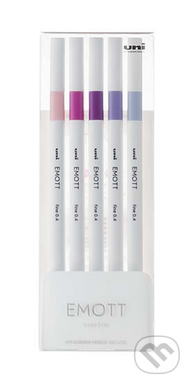Levně EMOTT fine liner sada FORAL 5 ks