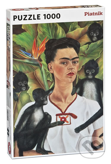 Puzzle Frida Kahlo, Autoportrét, Piatnik, 2020