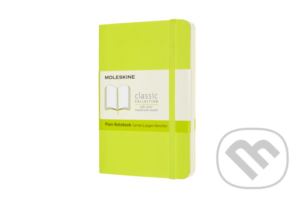 Levně Moleskine - zápisník žltozelený (malý, čistý, mäkká väzba)