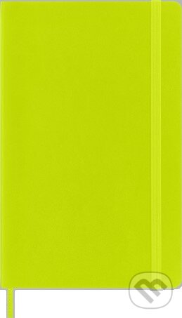 Levně Moleskine - žltozelený zápisník (stredný, linajkovaný, mäkká väzba, elastické zatváranie)