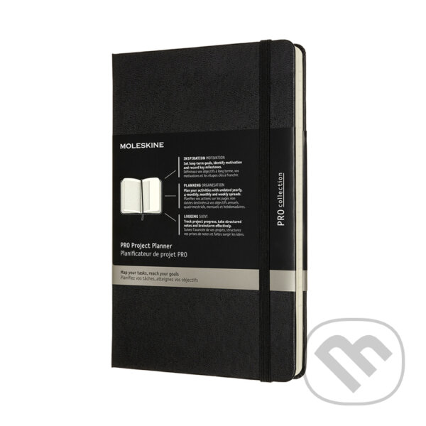 Levně Moleskine - projektový zápisník Professional (stredný, tvrdá väzba)
