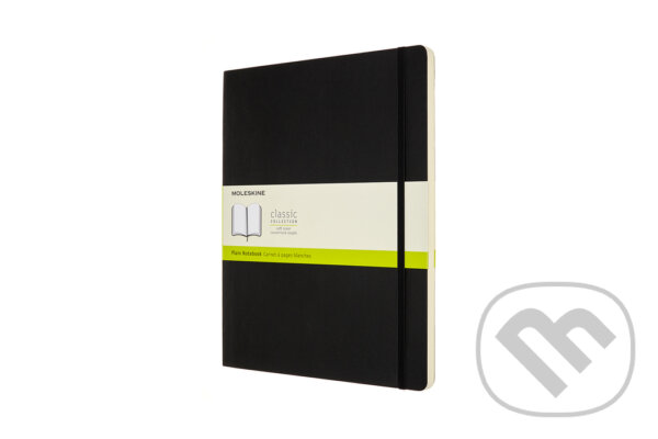 Levně Moleskine - zápisník čierny (mäkký, veľký) (čistý)