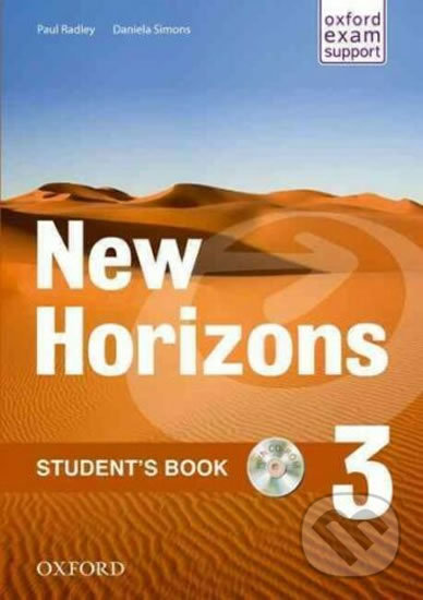 Levně New Horizons 3: Student´s Book with CD-ROM Pack - Paul Radley - kniha z kategorie Jazykové učebnice a slovníky