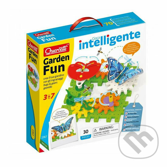 Levně Garden Fun Georello bugs & gears - převodová stavebnice zahrádky - hra z kategorie Vzdelávacie hry