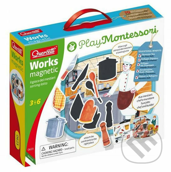 Levně Works Magnetic sorting lotto - magnetické loto - hra z kategorie Vzdelávacie hry