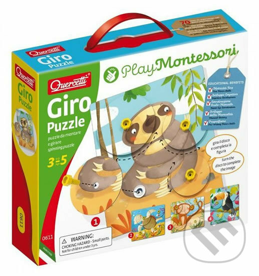 Levně Giro Puzzle spinning puzzle - otáčivá skládačka - hra z kategorie Vzdelávacie hry