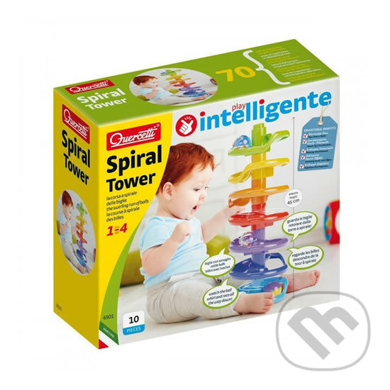 Levně Spiral Tower - guľôčková dráha - hra z kategorie Stavebnice
