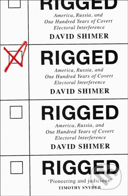 Kniha: Rigged (David Shimer). HarperCollins, 2020