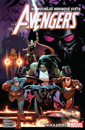 Levně Avengers 3: Válka upírů - Jason Aaron, Ed McGuinness (Ilustrácie), Paco Medina (Ilustrácie), Sara Pichelli (Ilustrácie) - kniha z kategorie Komiksy