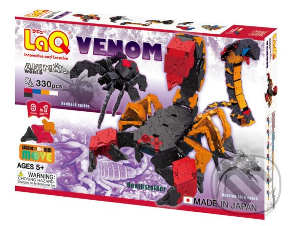 Levně LaQ stavebnica Animal World VENOM - hra z kategorie Stavebnice