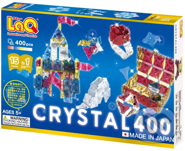 Levně LaQ stavebnica CRYSTAL 400 - hra z kategorie Stavebnice