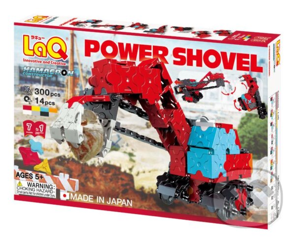 Levně LaQ stavebnica Hamacron Constructor POWER SHOVEL - hra z kategorie Stavebnice
