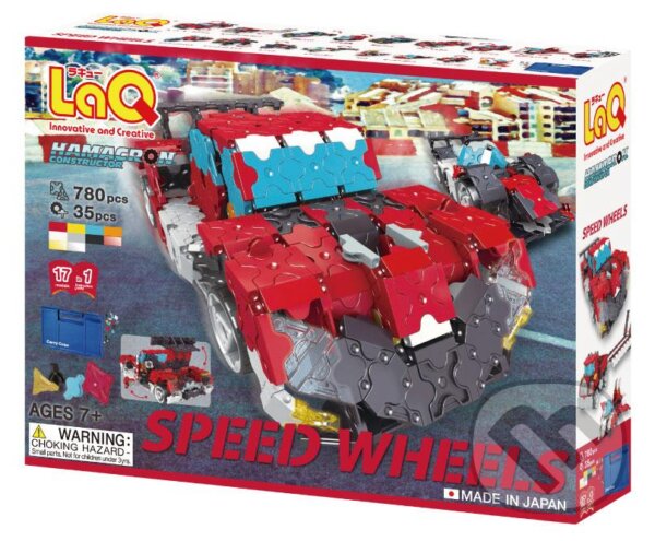 Levně LaQ stavebnica Hamacron Constructor SPEEED WHEELS - hra z kategorie Stavebnice
