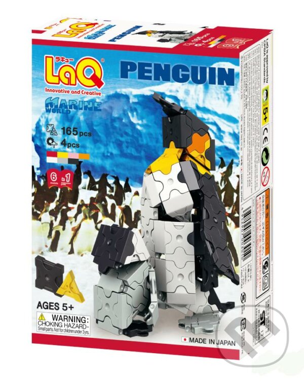 Levně LaQ stavebnica Marine World Penguin - hra z kategorie Stavebnice