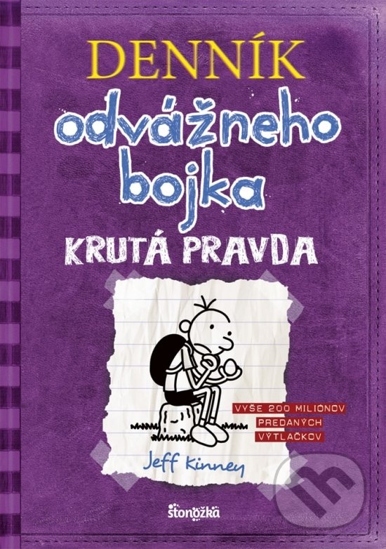 Levně Denník odvážneho bojka 5: Krutá pravda - Jeff Kinney - kniha z kategorie Beletria