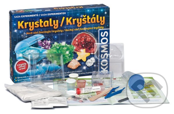 Levně Krystaly - experimentální sada - hra z kategorie Vzdelávacie hry