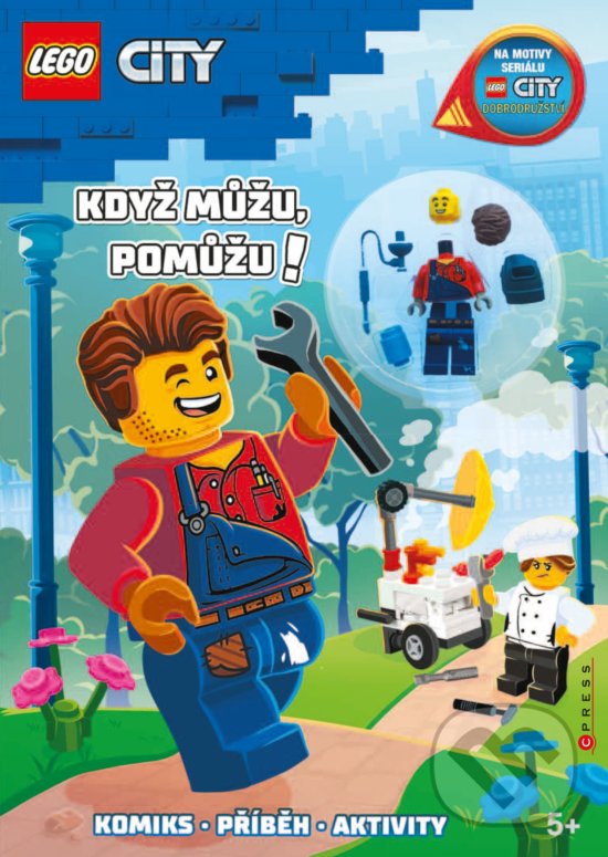 Levně LEGO CITY: Když můžu, pomůžu! (komiks, příběh, aktivity) - kniha z kategorie Naučné knihy