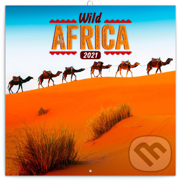 Poznámkový kalendář Divoká Afrika 2021, Presco Group, 2020