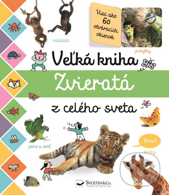 Levně Zvieratá z celého sveta (Veľká kniha) - kniha z kategorie Pre deti a mládež