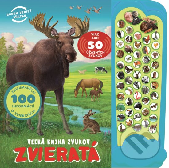 Levně Veľká kniha zvukov ZVIERATÁ - kniha z kategorie Pre deti a mládež