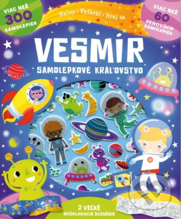 Levně Vesmír - Kúzelné samolepkové kráľovstvo - kniha z kategorie Fyzika