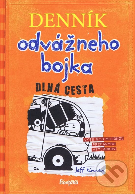 Levně Denník odvážneho bojka 9 (Dlhá cesta) - Jeff Kinney - kniha z kategorie Rozprávky