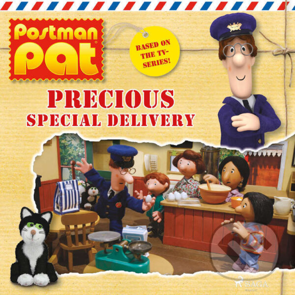 Audiokniha: Postman Pat - Precious Special Delivery (EN) (John A. Cunliffe). Saga Egmont, 2020