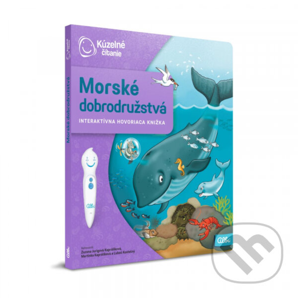 Kniha: Kúzelné čítanie: Kniha - Morské dobrodružstvá (Albi)
