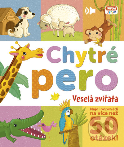 Levně Chytré pero - Veselá zvířátka - kniha z kategorie Pre deti a mládež