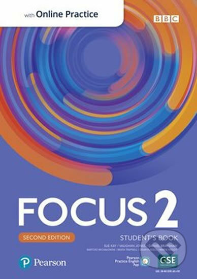 Kniha: Focus 2 Student´s Book with Standard Pearson Practice English App (2nd) (Sue Kay). Pearson, 2019