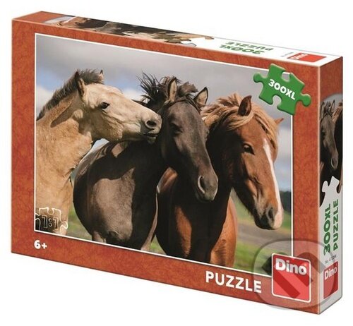 Levně Barevní koně - puzzle z kategorie 60 – 300 dielikov