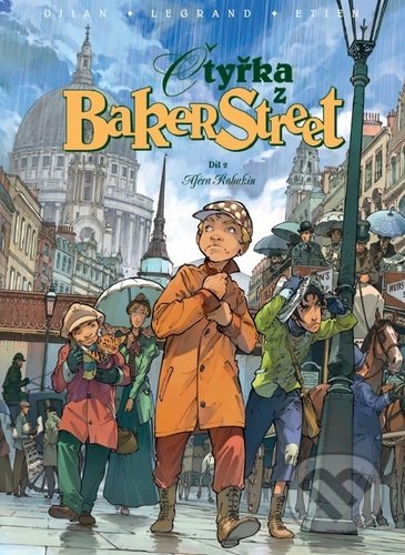 Levně Čtyřka z Baker Street: Aféra Rabukin - Olivier Legrand, J.B. Djian - kniha z kategorie Komiksy