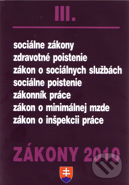 Zákony 2010/III., Poradca s.r.o., 2010