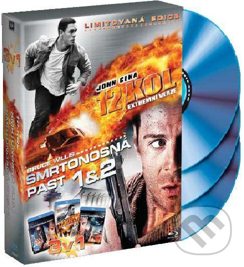 Kolekcia 3 Blu-ray: 12 kôl, Smrtonosná pasca 1+2, Bonton Film