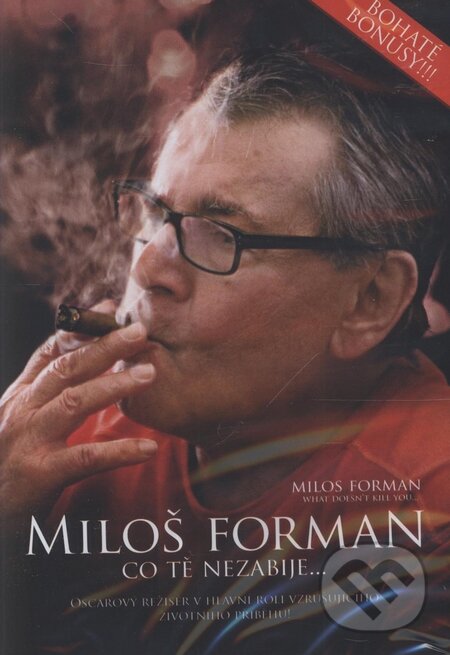 Levně Miloš Forman: Čo ťa nezabije.. - Miloslav Šmídmajer - film z kategorie Autobiografické dokumenty