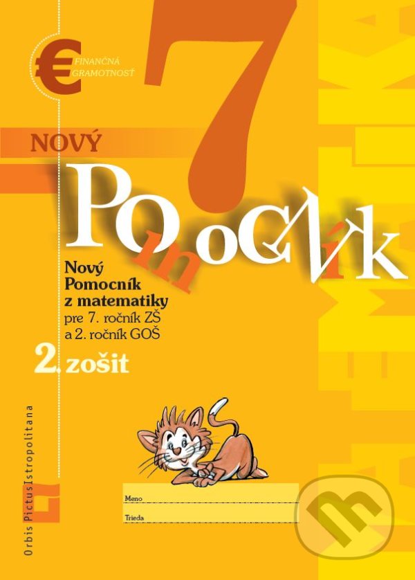Levně Nový pomocník z matematiky 7 - 2. zošit (pracovná učebnica) - kniha z kategorie Matematika