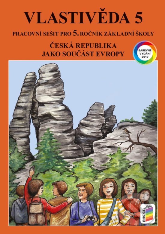 Levně Vlastivěda 5 - ČR jako součást Evropy (barevný pracovní sešit) - kniha z kategorie 1. stupeň