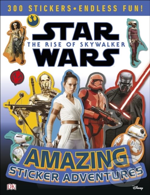 Levně Star Wars The Rise of Skywalker: Amazing Sticker Adventures - kniha z kategorie Pre deti a mládež