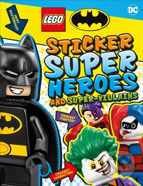 Levně LEGO Batman: Sticker Super Heroes and Super-Villains - kniha z kategorie Pre deti a mládež
