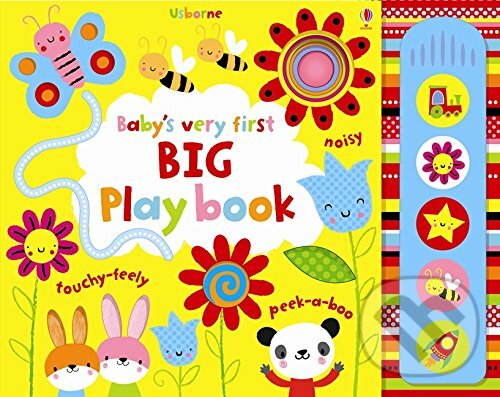 Levně Baby's Very First Big Playbook - Fiona Watt - kniha z kategorie Pre deti a mládež