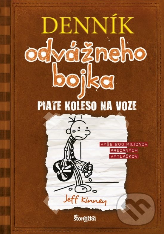 Levně Denník odvážneho bojka 7 (Piate koleso na voze) - Jeff Kinney - kniha z kategorie Beletria