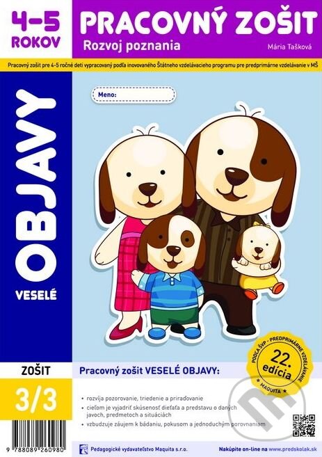 Kniha: Veselé objavy - Rozvoj poznania (Mária Tašková). Maquita, 2020