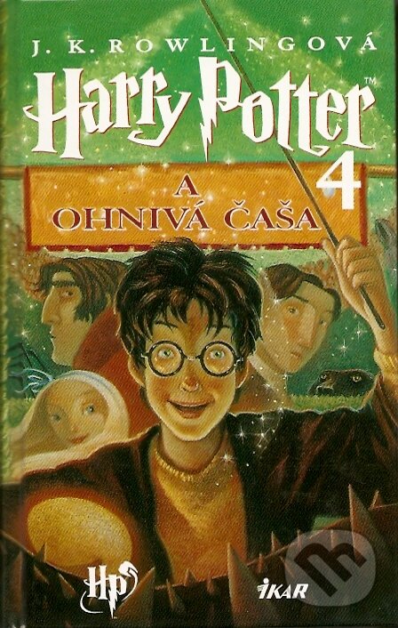 Harry Potter a Ohnivá čaša - J.K. Rowling, Ikar, 2001
