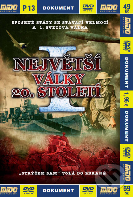 Film: Najväčšie vojny 20. storočia I. () (DVD). , 2002