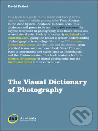 Levně The Visual Dictionary of Photography - David Präkel - kniha z kategorie Umenie, dizajn a architektúra